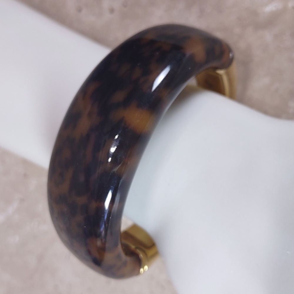 Michael Kors Two-Tone Hinged Bracelet